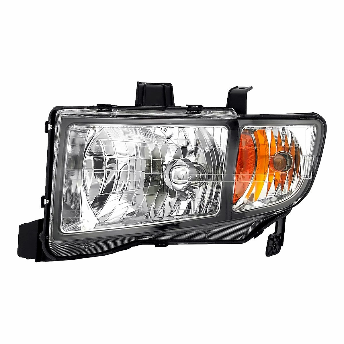 2006-2008 Honda Ridgeline Driver Side Head Lamp, ho2502128. Front view.