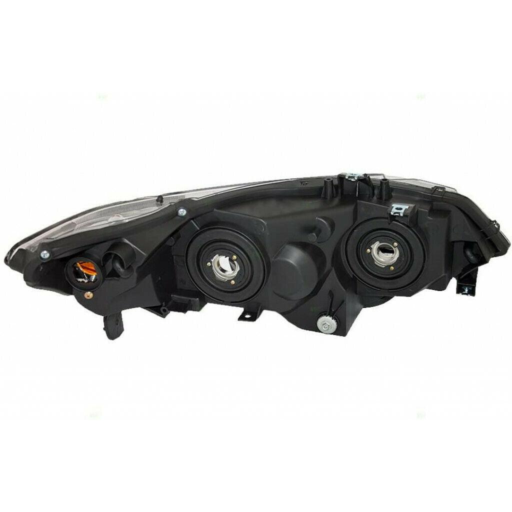 2006-2009 Honda Civic Coupe Head Lamp Driver Side 6 Speed 2.0L , HO2502133. Installed view for reference.