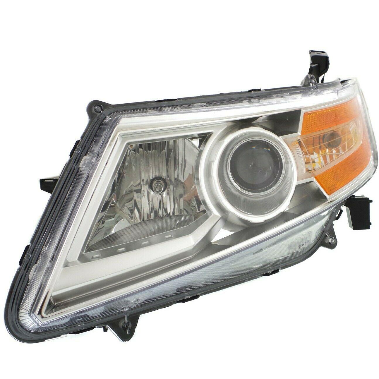 2011-2013 Honda Odyssey Head Lamp Driver Side Halogen , HO2502142. Precision fitment for collision repair.