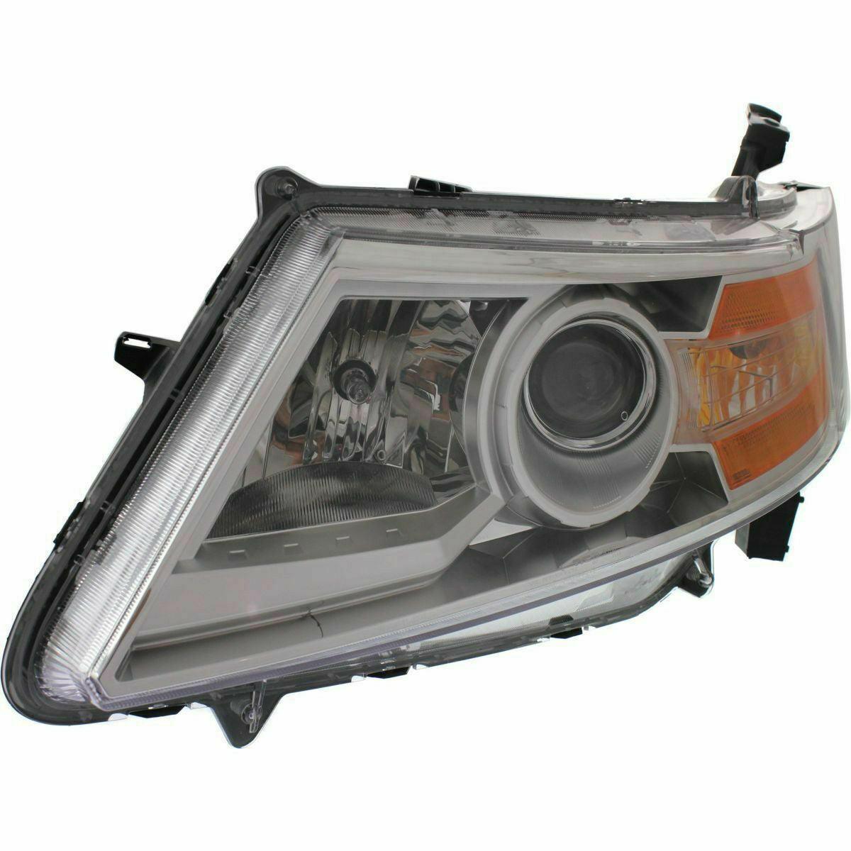 2011-2013 Honda Odyssey Head Lamp Driver Side Hid , HO2502143. Side view of the replacement part.