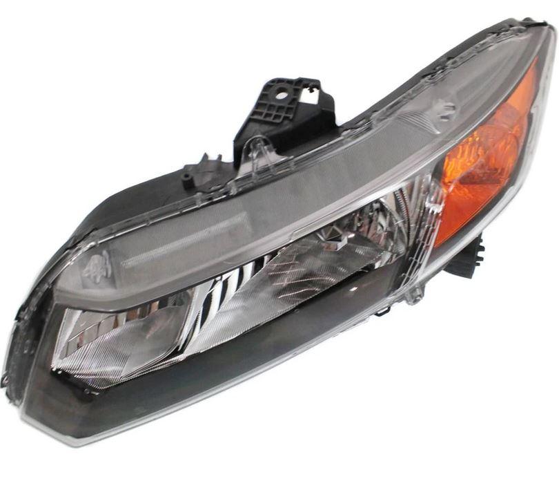 2012 Honda Civic Coupe Head Lamp Driver Side , HO2502144. Designed for OEM alignment.