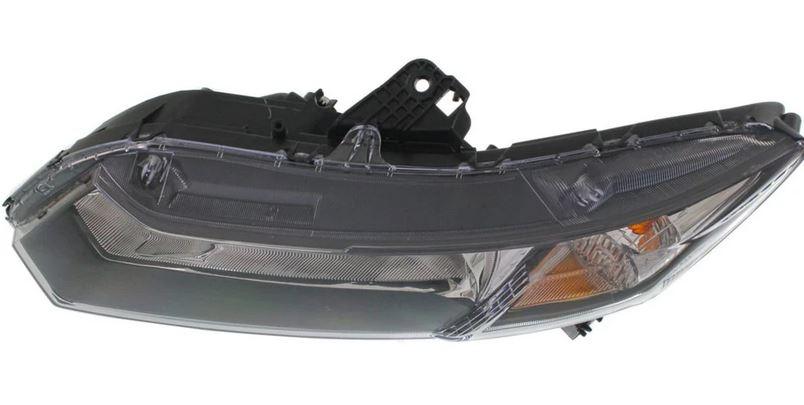 2013-2015 Honda Civic Hybrid Head Lamp Driver Side Halogen , HO2502150. Replacement part ready for install.