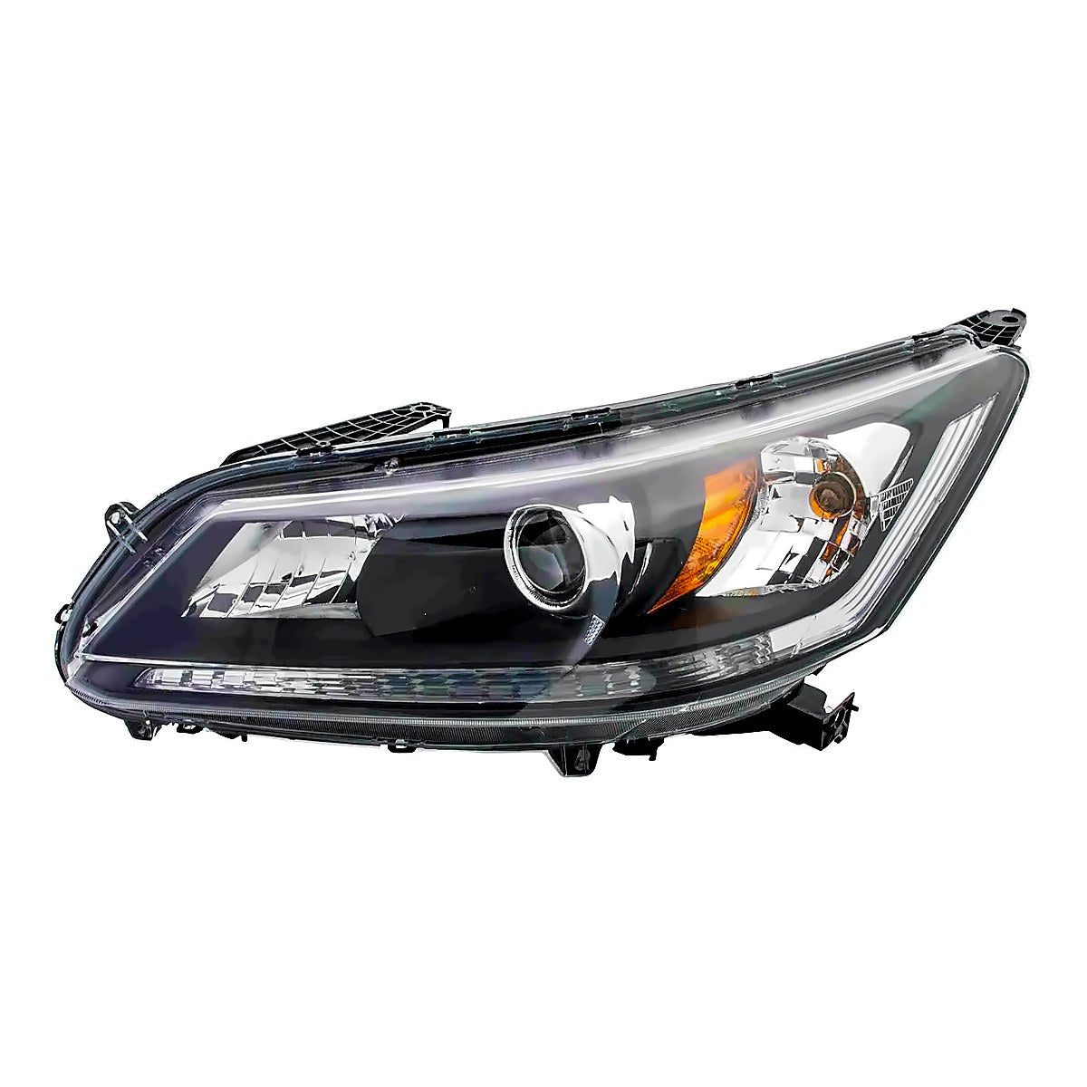 2013-2015 Honda Accord Sedan Driver Side Head Lamp, ho2502151. Front view.