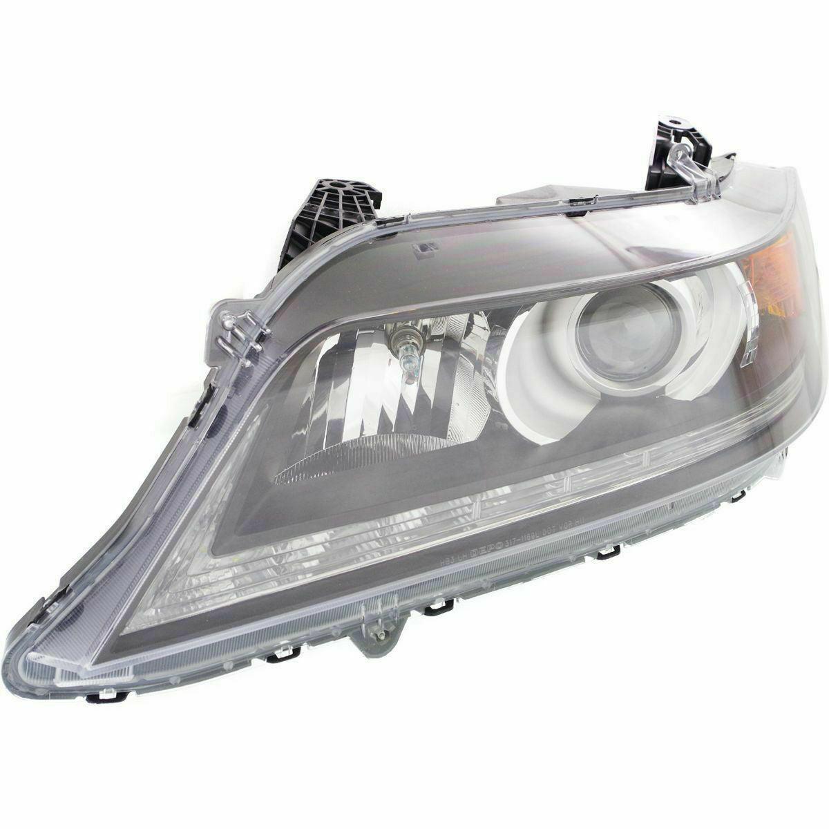 2013-2015 Honda Accord Coupe Head Lamp Driver Side V6 , HO2502153. Exact fit for vehicle restoration.