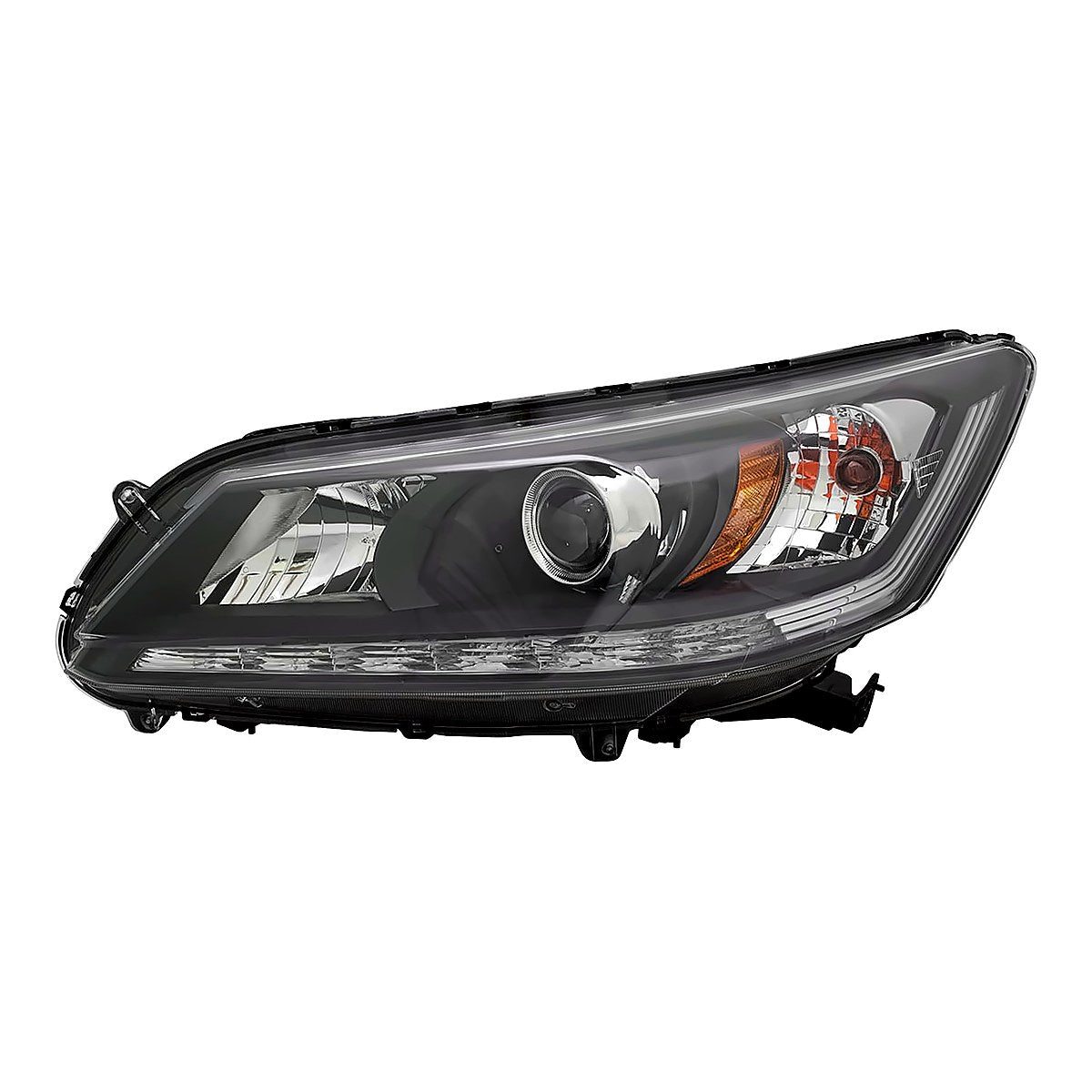 2013-2015 Honda Accord Sedan Driver Side Head Lamp, ho2502156. Front view.
