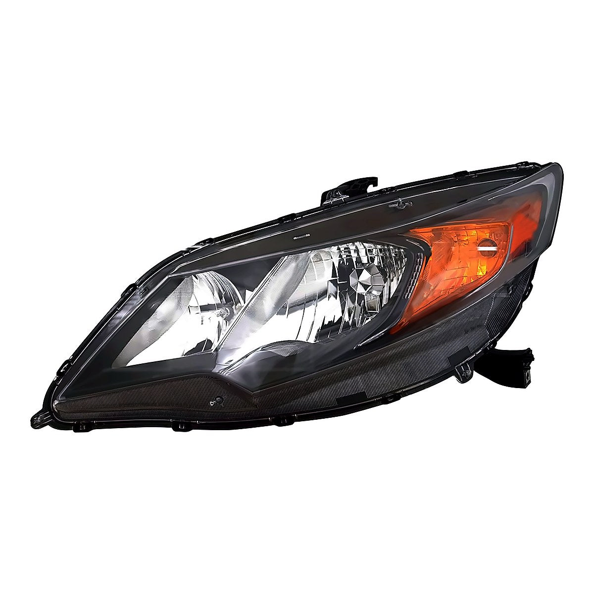 2014-2015 Honda Civic Coupe Driver Side Head Lamp, ho2502163. Front view.