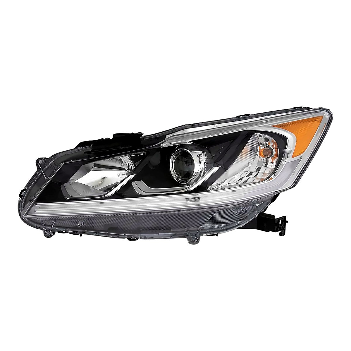 2016-2017 Honda Accord Sedan Driver Side Head Lamp, ho2502168. Front view.