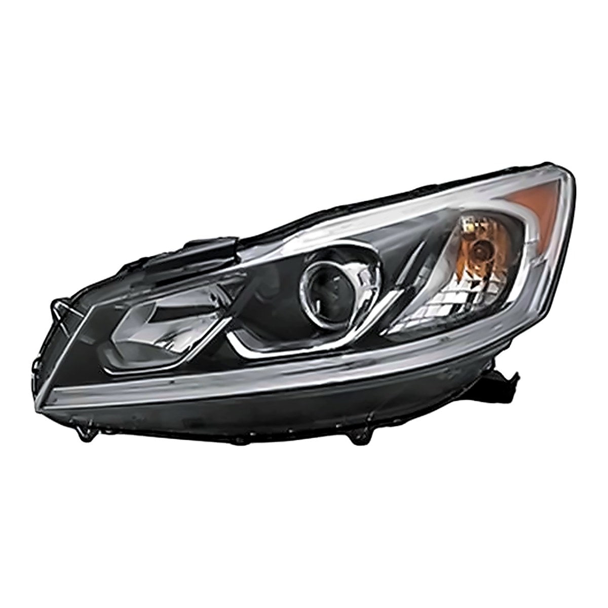 2016-2017 Honda Accord Sedan Driver Side Head Lamp, ho2502169. Front view.
