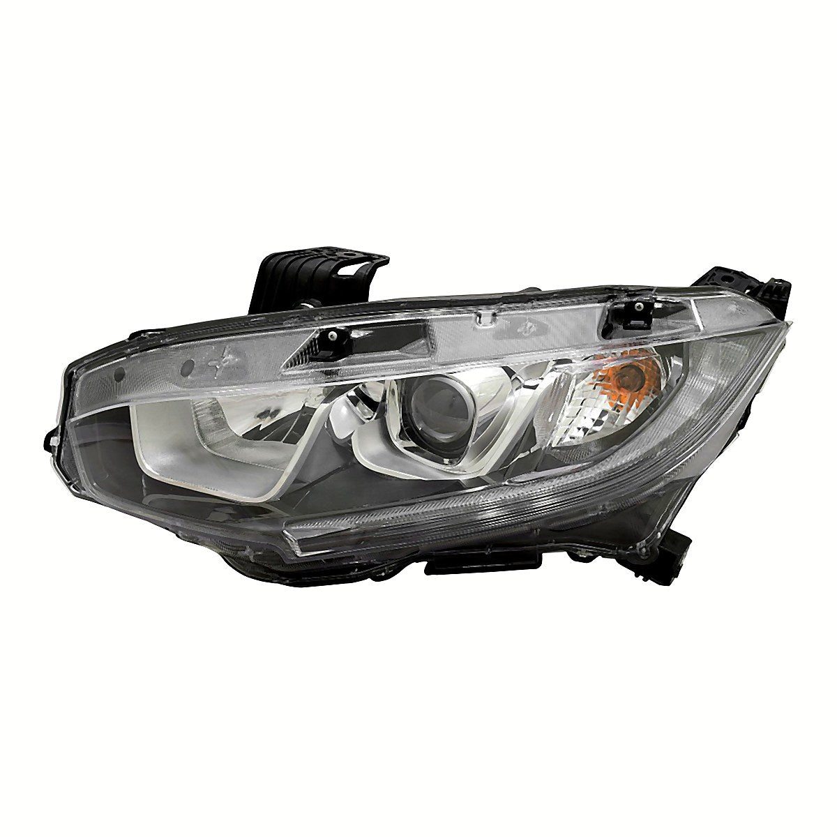 2016-2020 Honda Civic Coupe Driver Side Head Lamp, ho2502173. Front view.