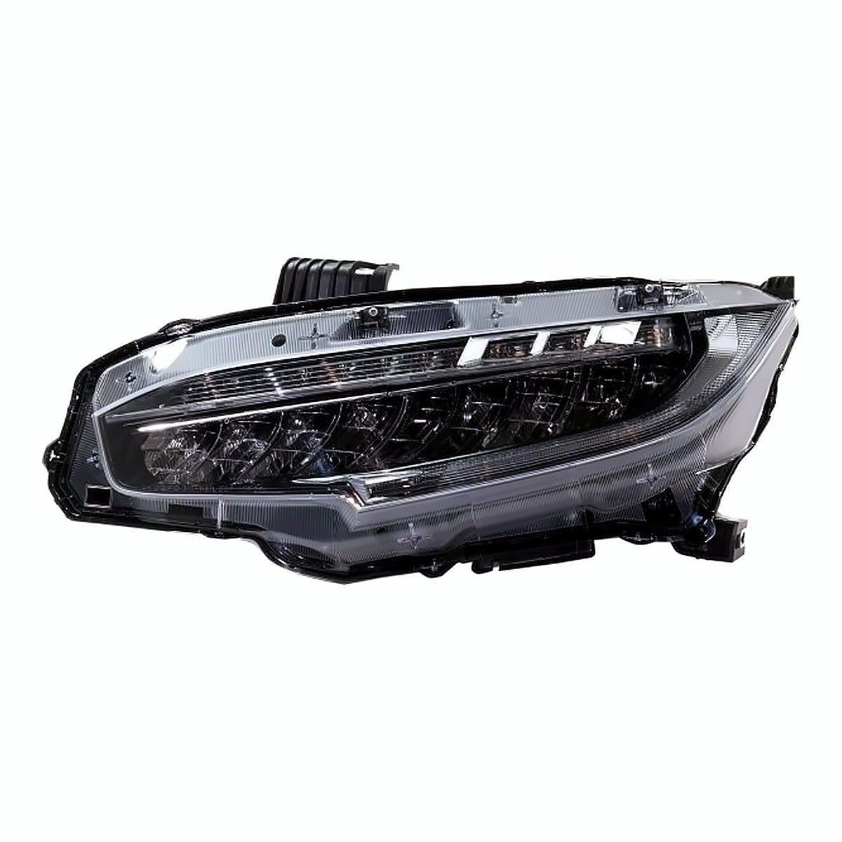 2016-2018 Honda Civic Sedan Driver Side Head Lamp, ho2502176. Front view.
