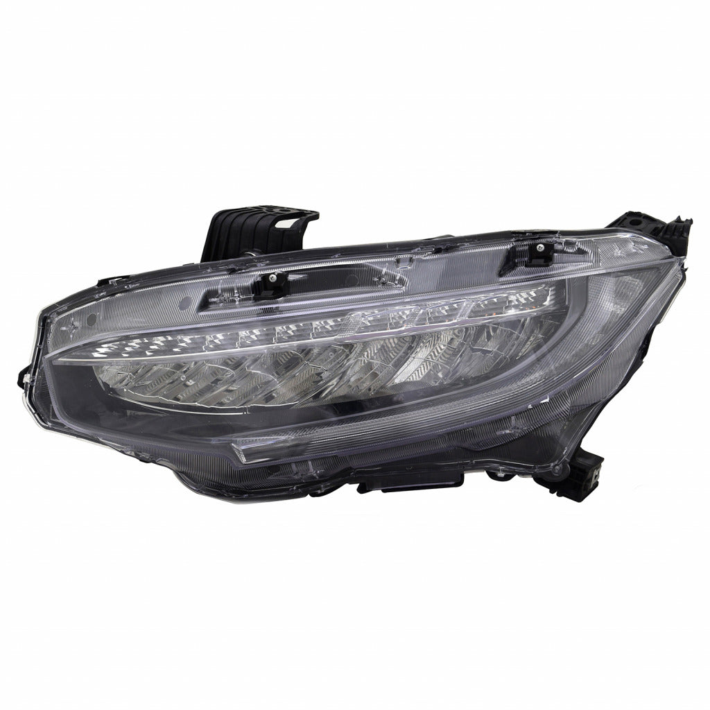 2019 Honda Civic Hatchback Head Lamp Driver Side Led , HO2502195. Lightweight yet durable construction.
