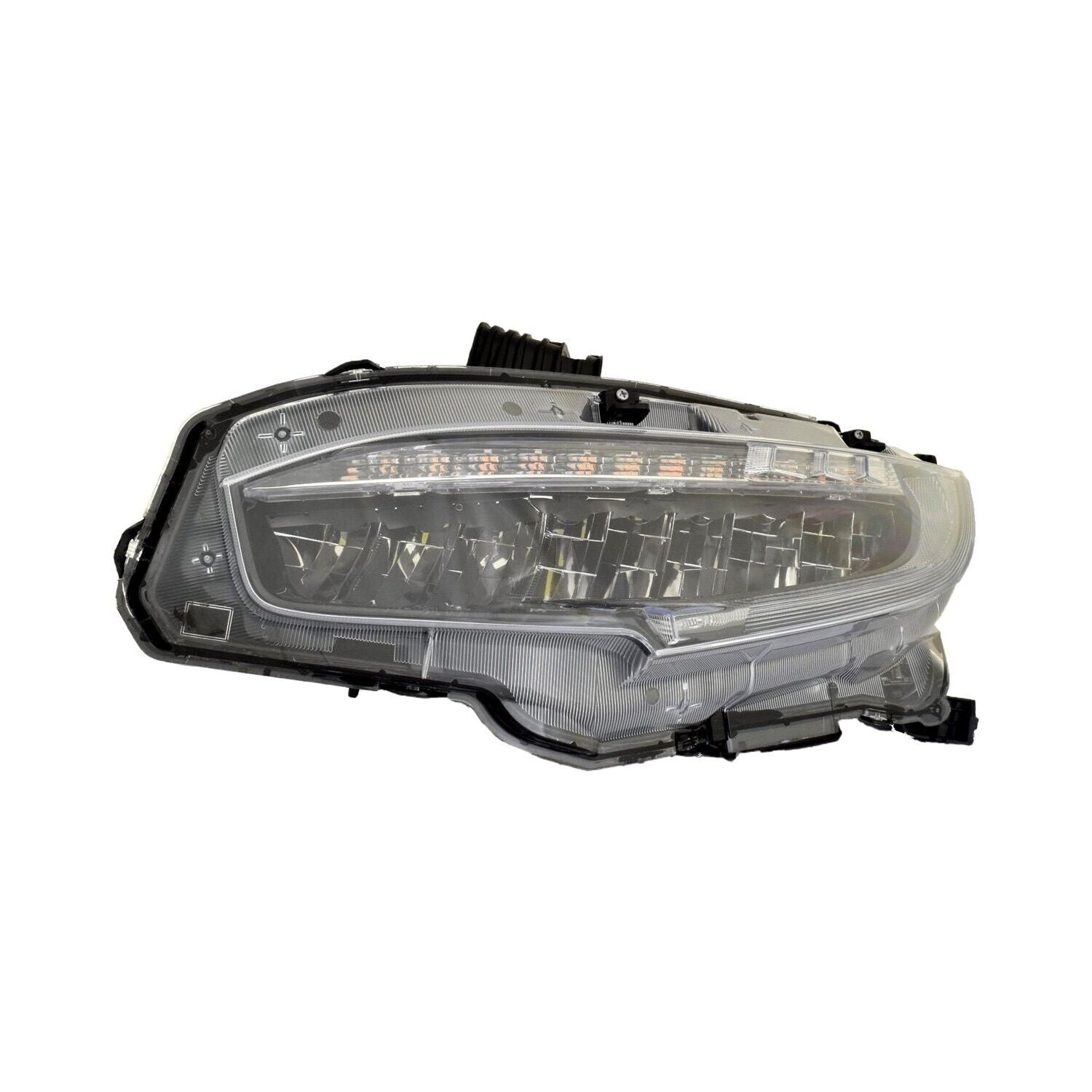 2020-2021 Honda Civic Sedan Head Lamp Driver Side Led Si/Touring , HO2502199. Replacement part ready for install.