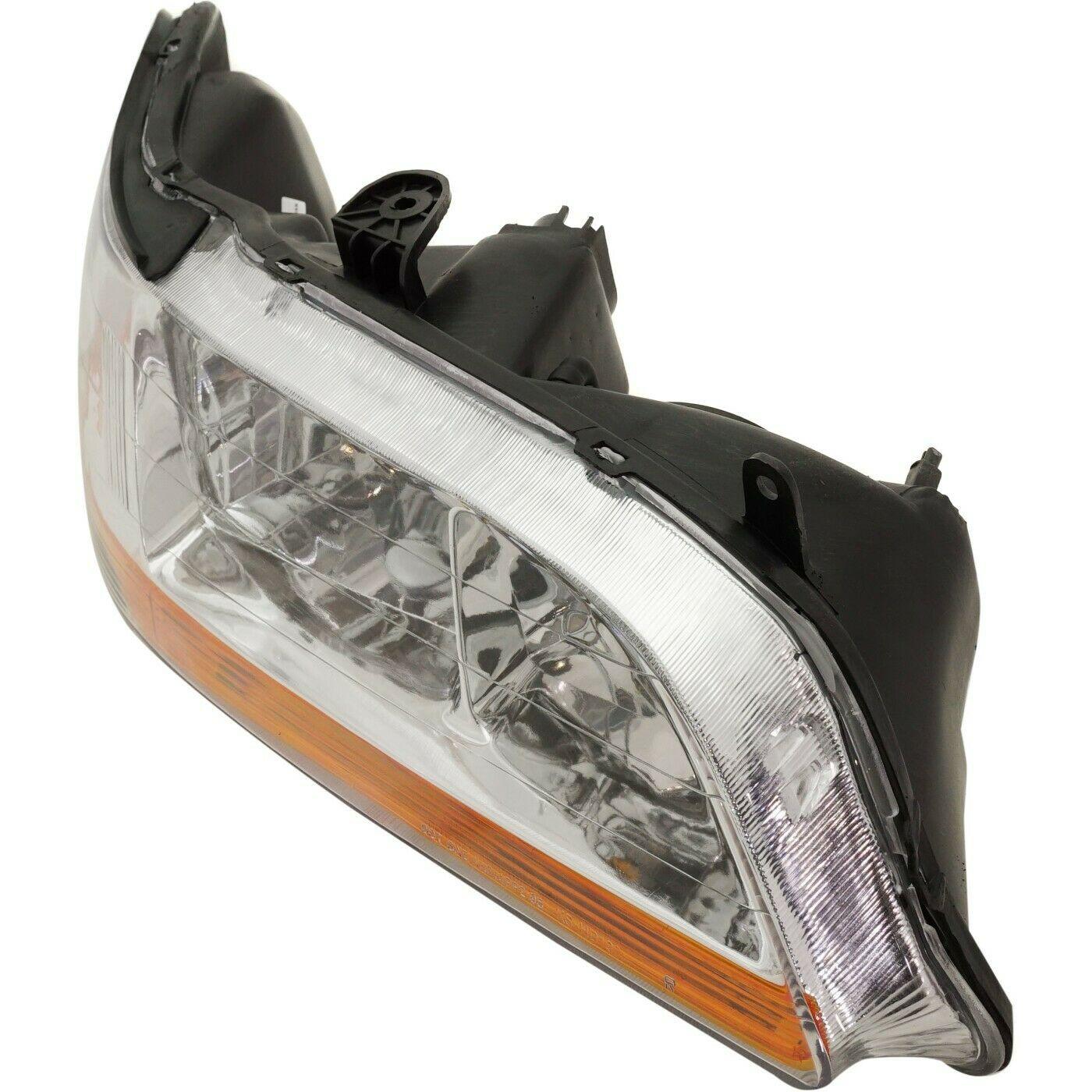2001-2002 Honda Accord Sedan Head Lamp Passenger Side , HO2503117. Replacement part ready for install.
