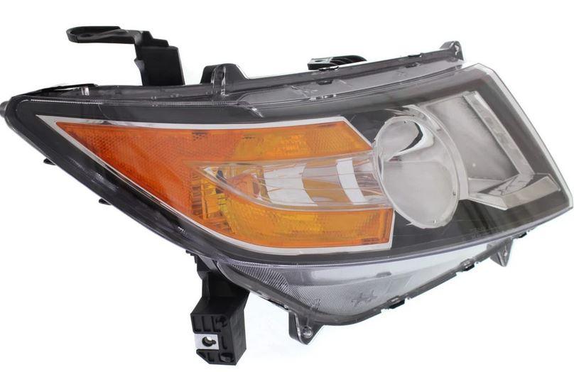 2014-2017 Honda Odyssey Head Lamp Passenger Side Halogen , HO2503154. Angle view for visual reference.