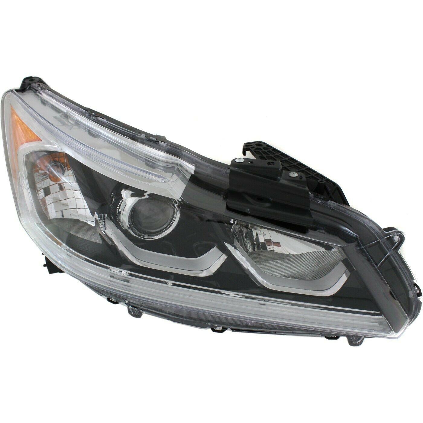 2016-2017 Honda Accord Sedan Head Lamp Passenger Side Halogen Lx , HO2503168. Replacement part ready for install.