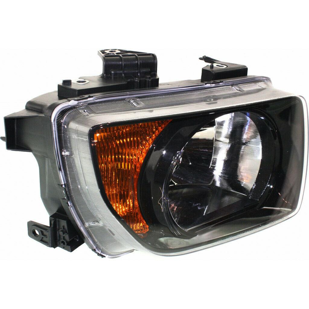 2007-2008 Honda Element Head Lamp Passenger Side , HO2519114. Side view of the replacement part.