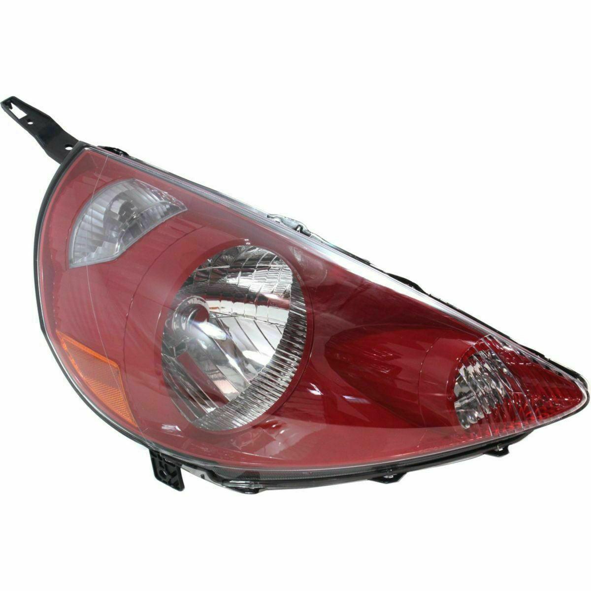 2007-2008 Honda FIT Head Lamp Passenger Side Red(Code R81) , HO2519121. Lightweight yet durable construction.