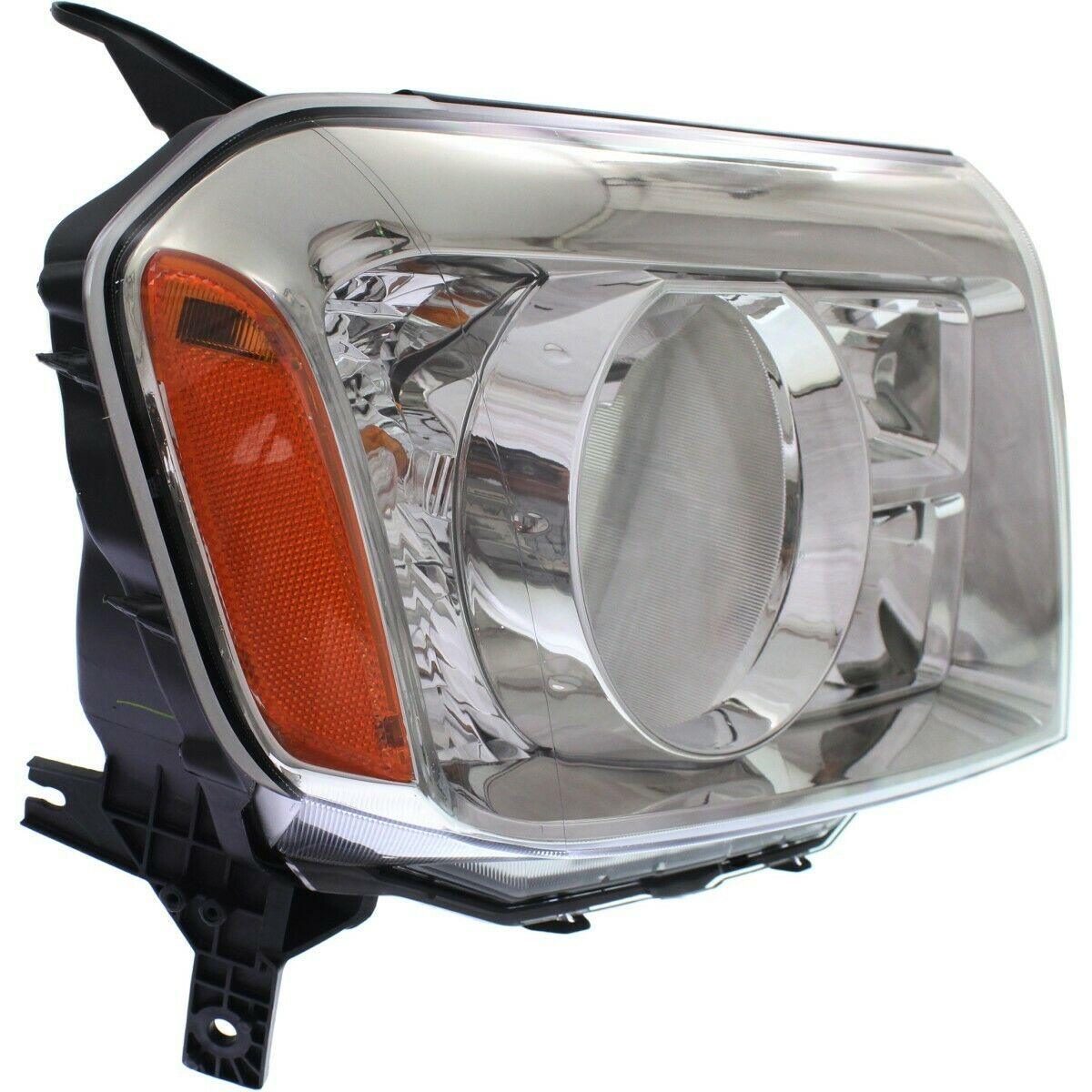 2009-2011 Honda Pilot Head Lamp Passenger Side , HO2519125. Lightweight yet durable construction.