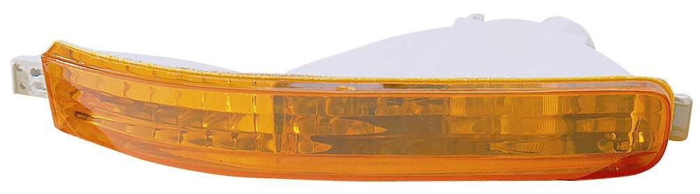 1992-1993 Honda Accord Wagon Signal Lamp Front Driver Side , HO2520104. Side view of the replacement part.