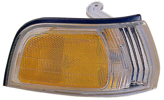 1992-1993 Honda Accord Sedan Side Marker Lamp Passenger Side , HO2551107. Installed view for reference.