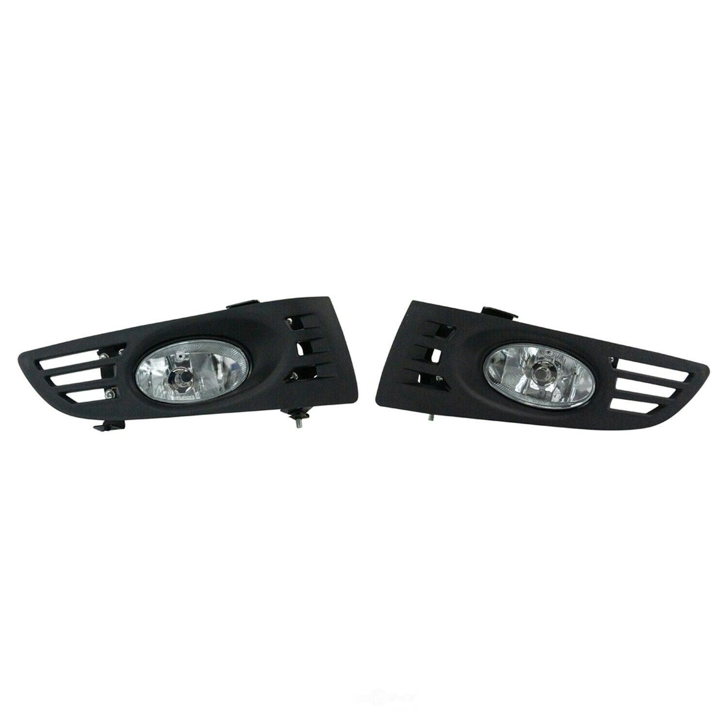 2003-2005 Honda Accord Coupe Fog Lamp Front Driver Side/Passenger Side Set , HO2590111. Installed view for reference.