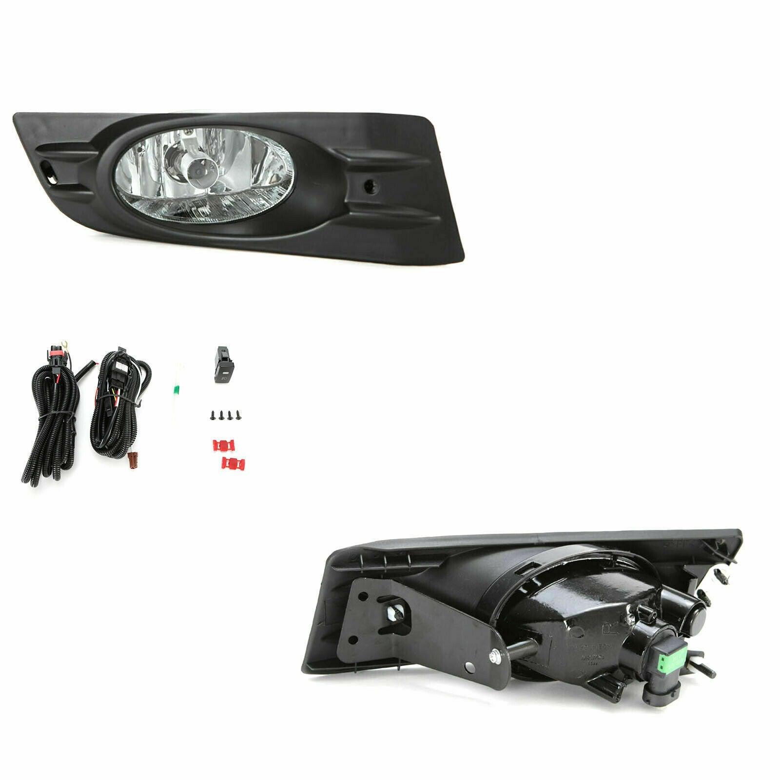 2005-2007 Honda Accord Coupe Fog Lamp Front Driver Side/Passenger Side Set Dealer Installed , HO2591102. High-strength and long-lasting.