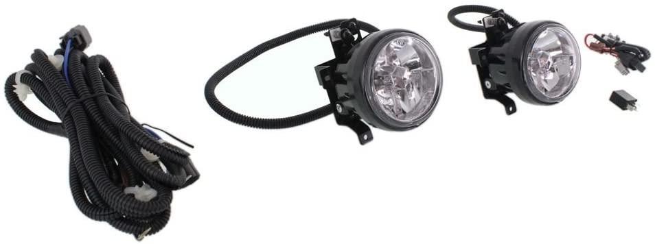 2007-2008 Honda Element Fog Lamp Front Driver Side/Passenger Side Set Ex/Lx Model , HO2591109. OEM-style replacement.