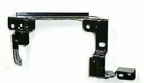 2005-2007 Honda Odyssey Fog Lamp Bracket Front Passenger Side Steel , HO2603100. Side view of the replacement part.