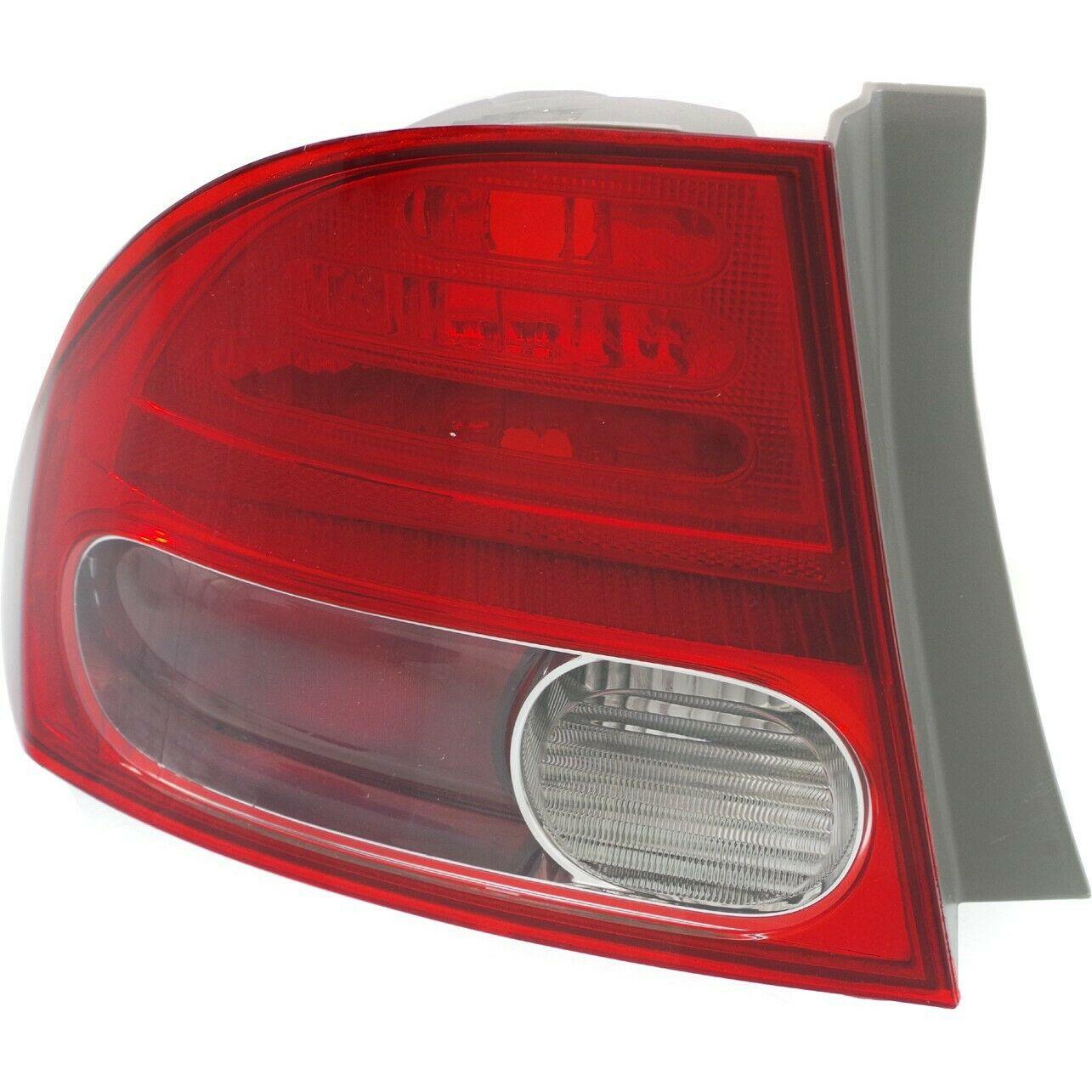 2006-2008 Honda Civic Hybrid Tail Lamp Driver Side , HO2800166. Designed for OEM alignment.