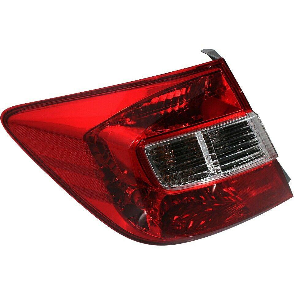 2012 Honda Civic Sedan Tail Lamp Driver Side , HO2800180. Exact fit for vehicle restoration.