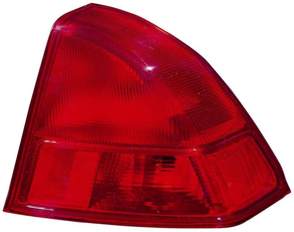 2001-2002 Honda Civic Sedan Tail Lamp Passenger Side , HO2801133. Designed for OEM alignment.