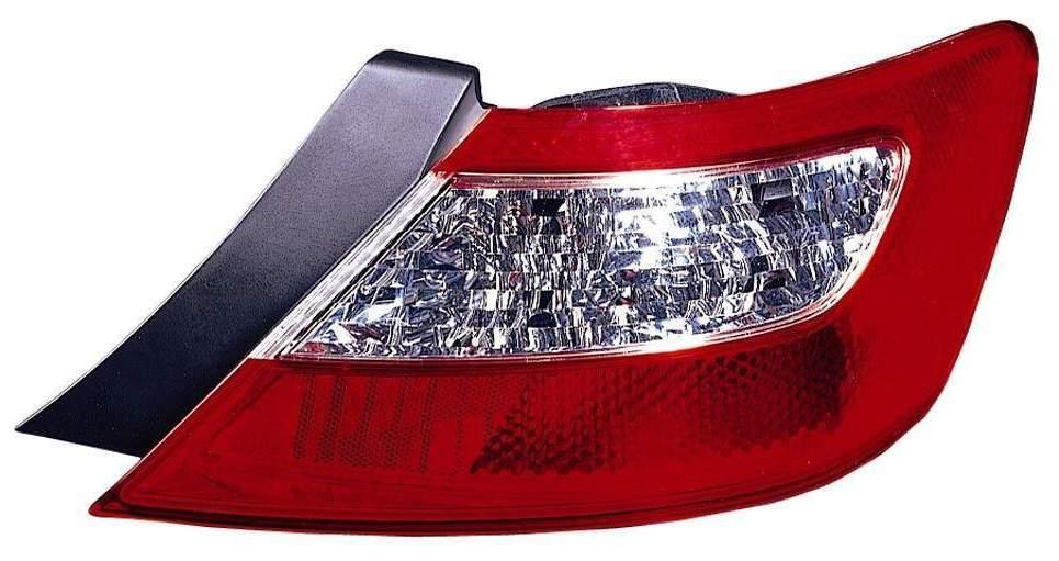 2006-2008 Honda Civic Coupe Tail Lamp Passenger Side , HO2801164. Durable and impact-resistant.