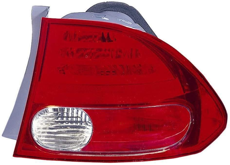 2006-2008 Honda Civic Hybrid Tail Lamp Passenger Side , HO2801165. OEM-quality exterior component.