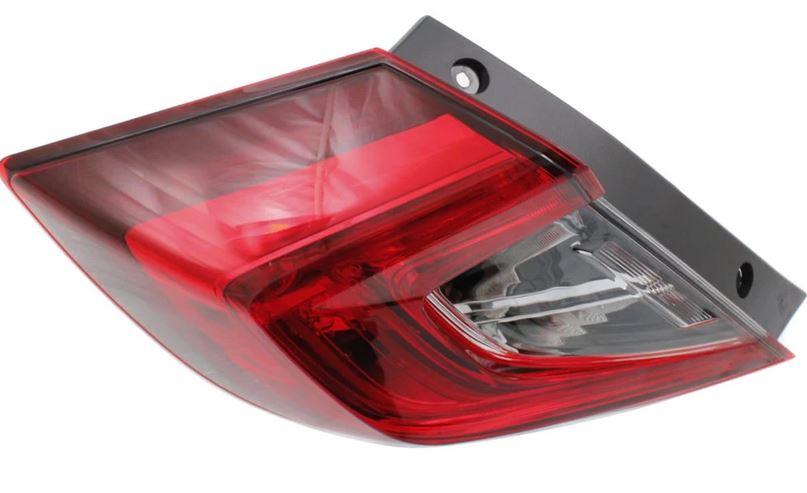 2016-2021 Honda Civic Sedan Tail Lamp Driver Side , HO2804110. Factory-style replacement part.