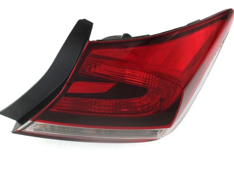2013-2015 Honda Civic Sedan Tail Lamp Passenger Side , HO2805102. Installed view for reference.