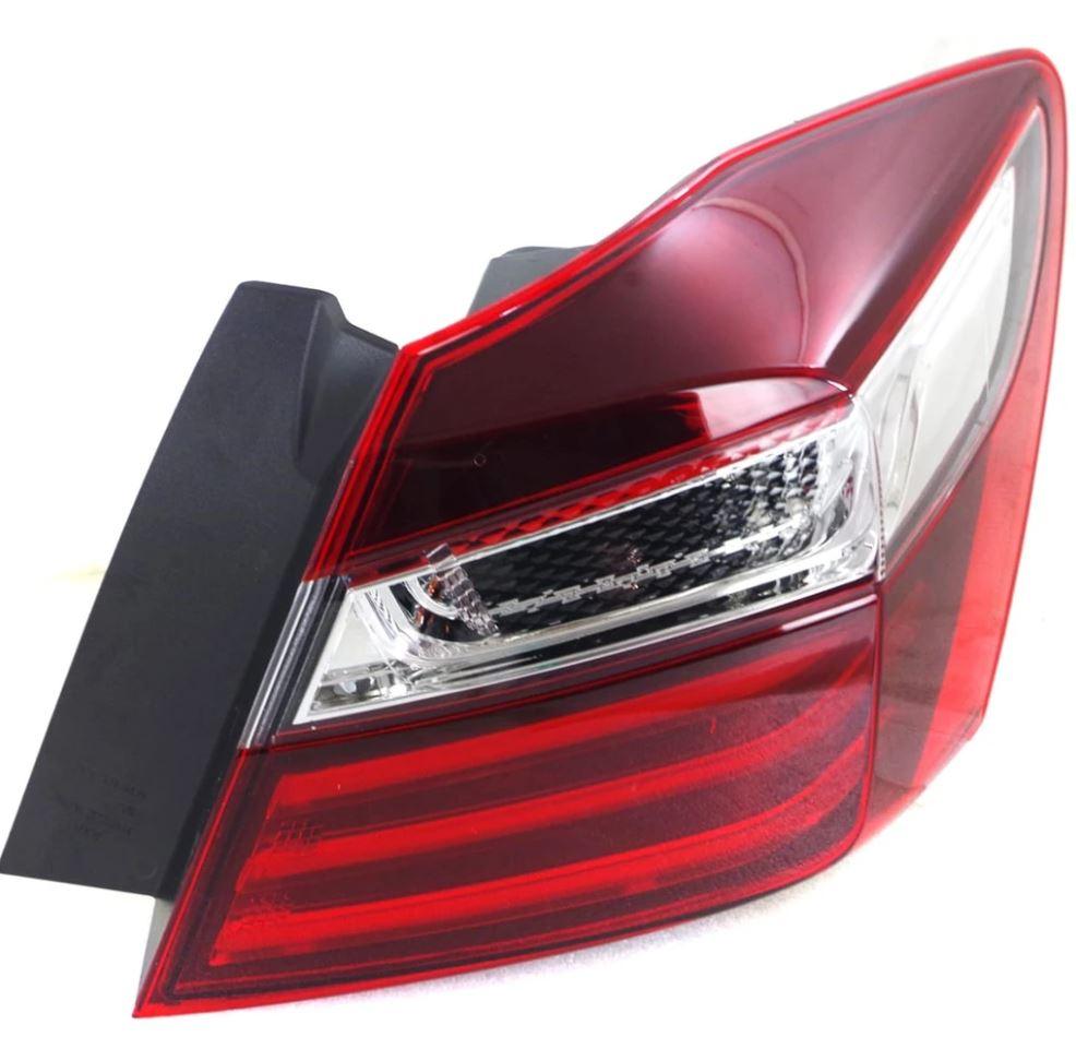 2016-2017 Honda Accord Sedan Tail Lamp Passenger Side , HO2805108. Designed for OEM alignment.