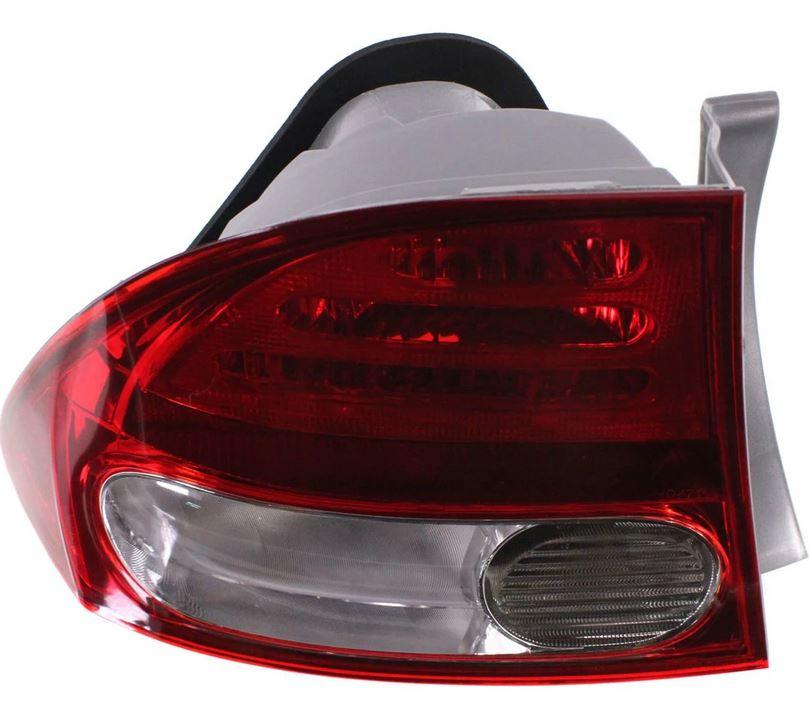 2009-2011 Honda Civic Sedan Tail Lamp Driver Side , HO2818138. Side view of the replacement part.