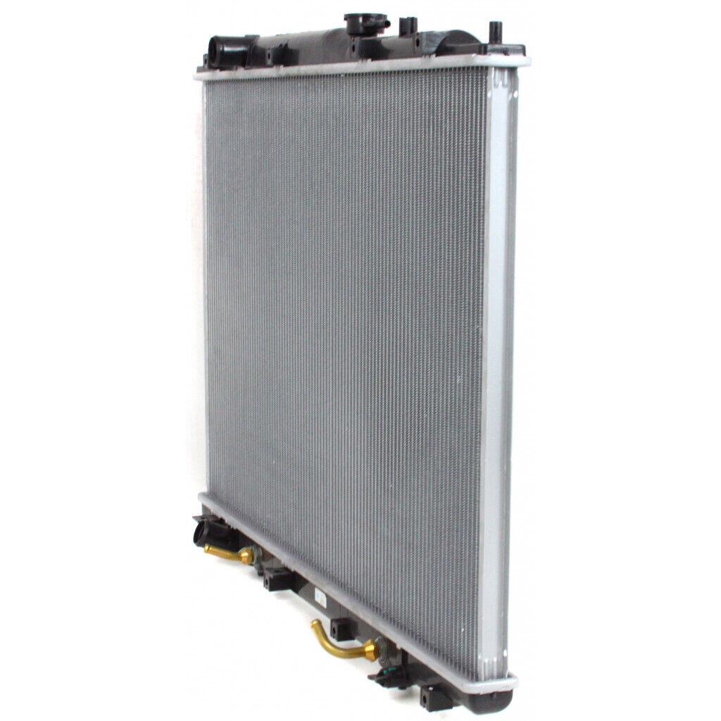 2006-2008 Honda Pilot Radiator , HO3010215. Side view of the replacement part.