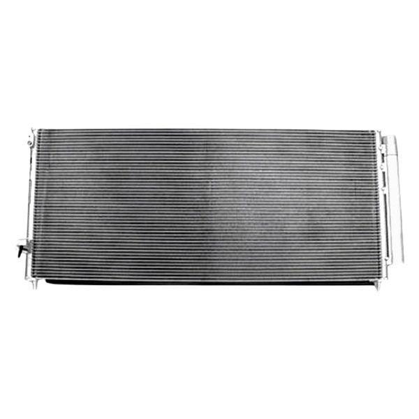 2010-2014 Honda Insight Condenser , HO3030154. Side view of the replacement part.