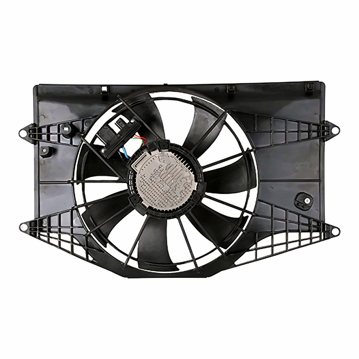 2016-2020 Honda Civic Coupe Cooling Fan, ho3115173. Front view.