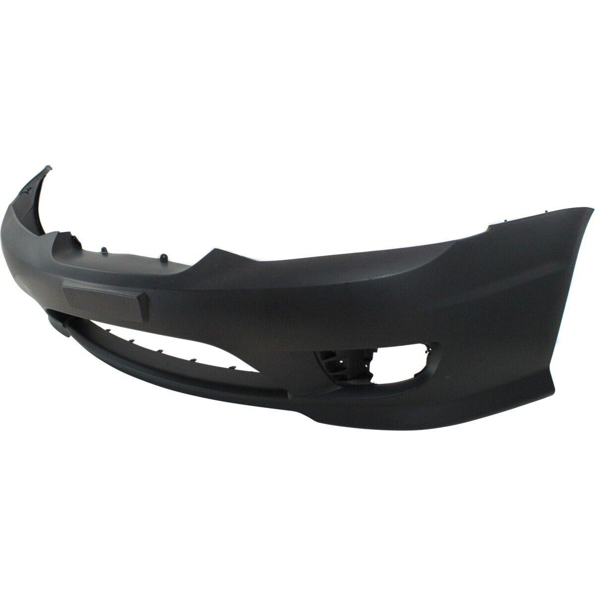 2005-2006 Hyundai Tiburon Front Bumper Primed With Fog Lamp Hole , HY1000153. Factory-style replacement part.