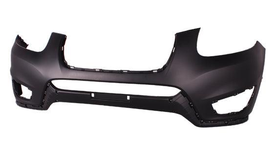 2010-2012 Hyundai Santa Fe Front Upper Bumper Black , HY1000181. Direct fit for easy installation.