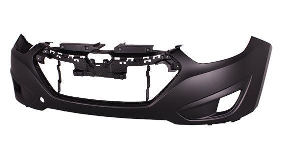 2010-2015 Hyundai Tucson Front Bumper Primed , HY1000182. Designed for OEM alignment.