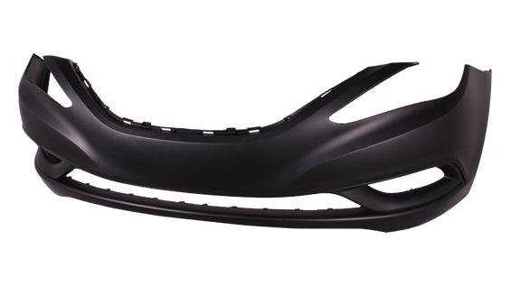 2011-2013 Hyundai Sonata Front Bumper Primed , HY1000183. Factory-style replacement part.