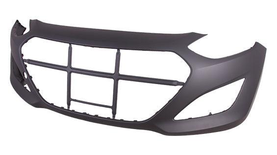 2013-2017 Hyundai Elantra GT Front Bumper Primed , HY1000196. Professional-grade auto body part.