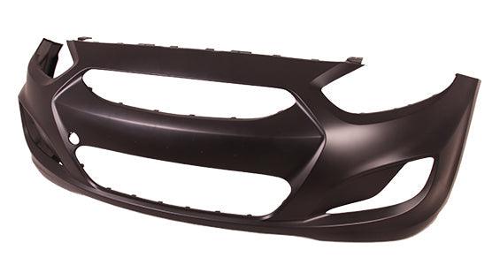 2014-2017 Hyundai Accent Hatchback Front Bumper Primed , HY1000201.   component.