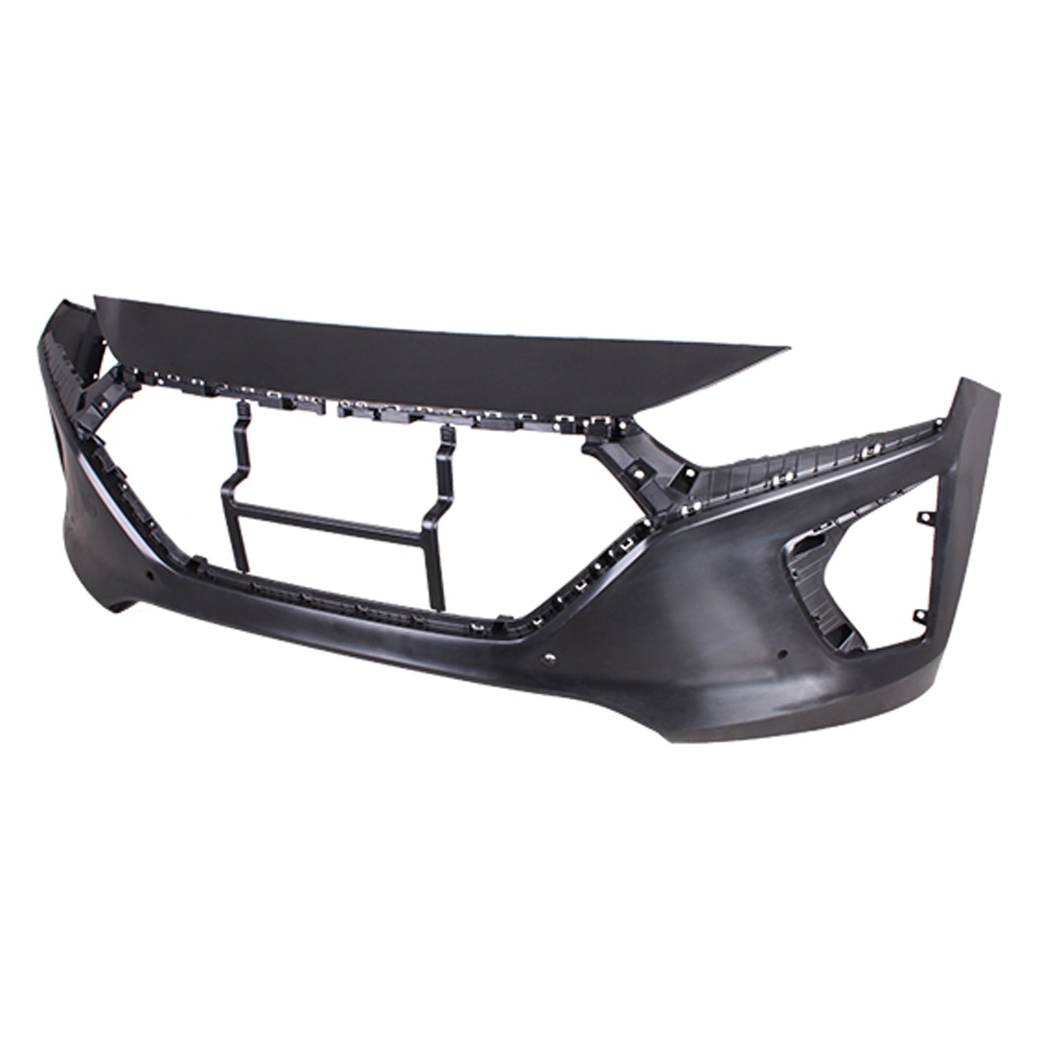 2017-2019 Hyundai Ioniq Hybrid Front Bumper Primed , HY1000222. Lightweight yet durable construction.