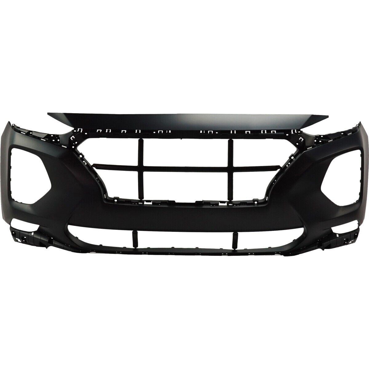 2019-2020 Hyundai Santa Fe Front Bumper Primed Without Sensor Hole , HY1000235. Perfect fit and finish.