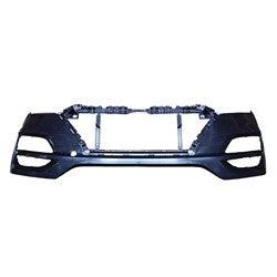 2019-2021 Hyundai Tucson Front Bumper Primed , HY1000240. Direct fit for easy installation.