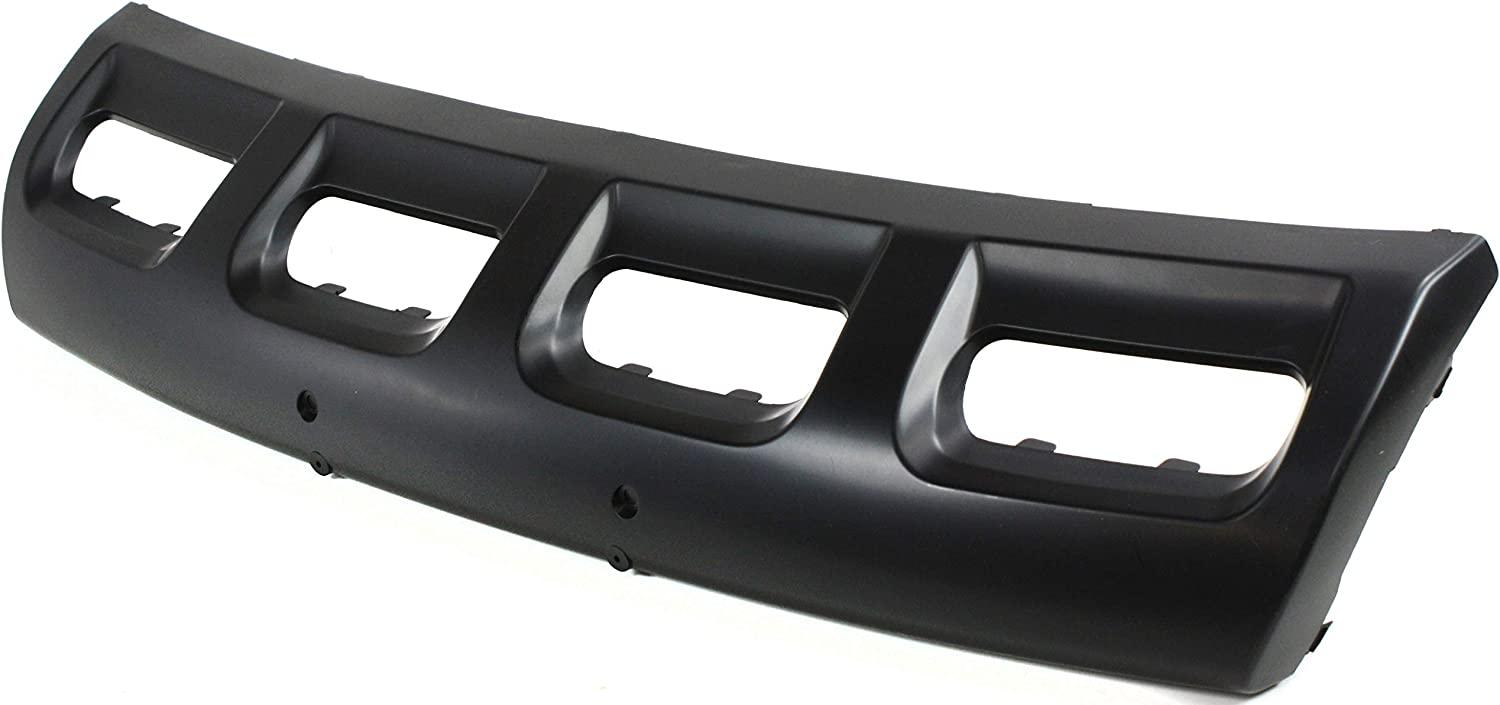 2007-2009 Hyundai Santa Fe Front Lower Bumper Textured Black , HY1015101. Factory-style replacement part.